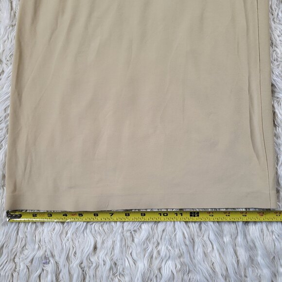 Norma Kamali High Waist Elephant Pants Blonde - Size M/34 - Picture 14 of 14